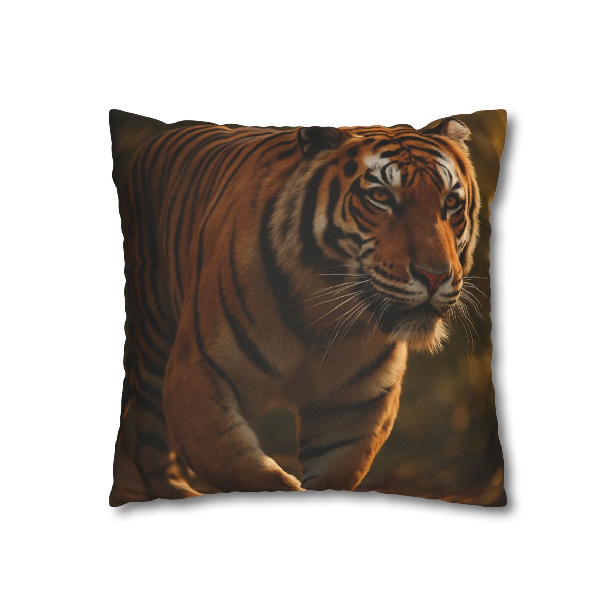 Forest Stalker Bengal Tiger soft cotton pillow cases