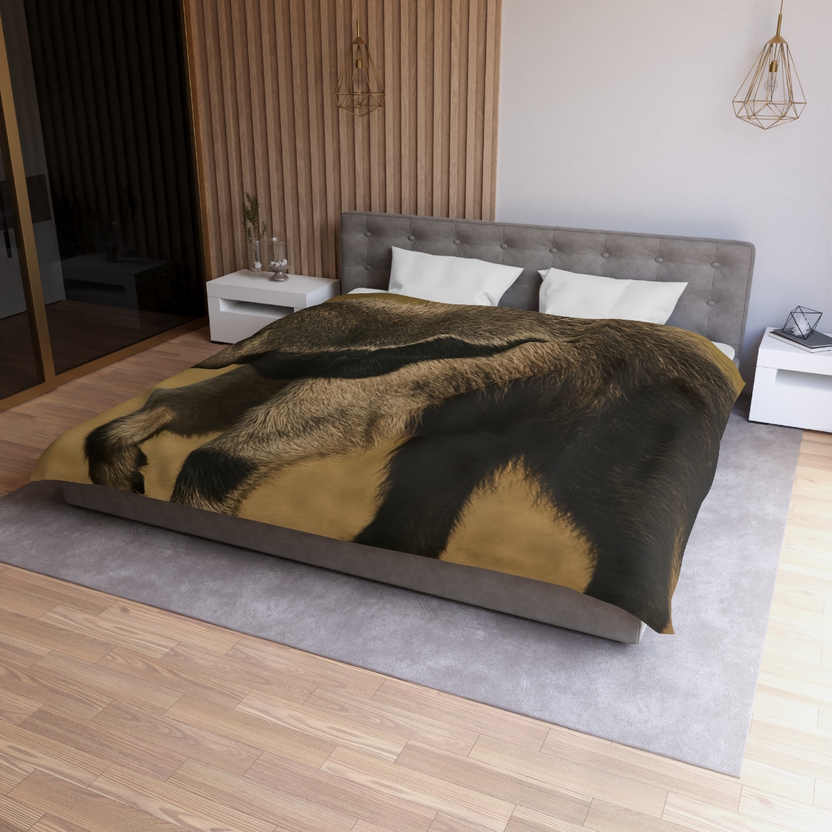 Velvet Trail Giant Anteater unique patterned duvets