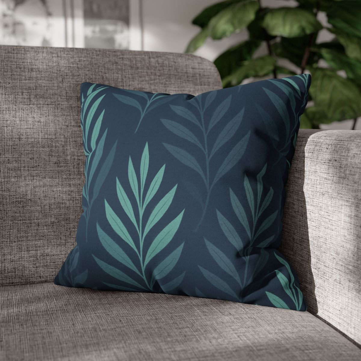 Frond Echo Rhythm soft cotton pillow cases