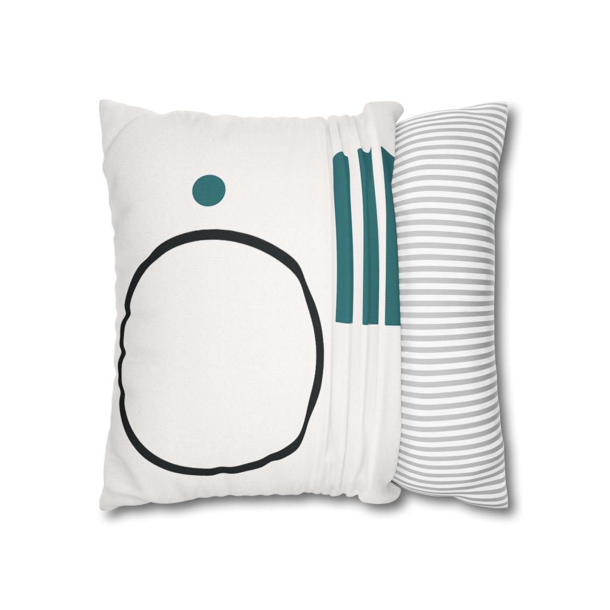 Orbiting Bars And Hollow Circle comfortable bedding pillow covers
