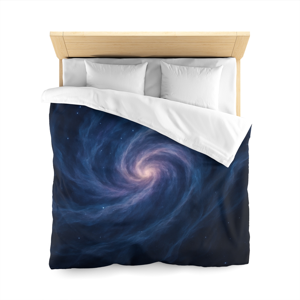 Nebula Spiral Tapestry custom duvets