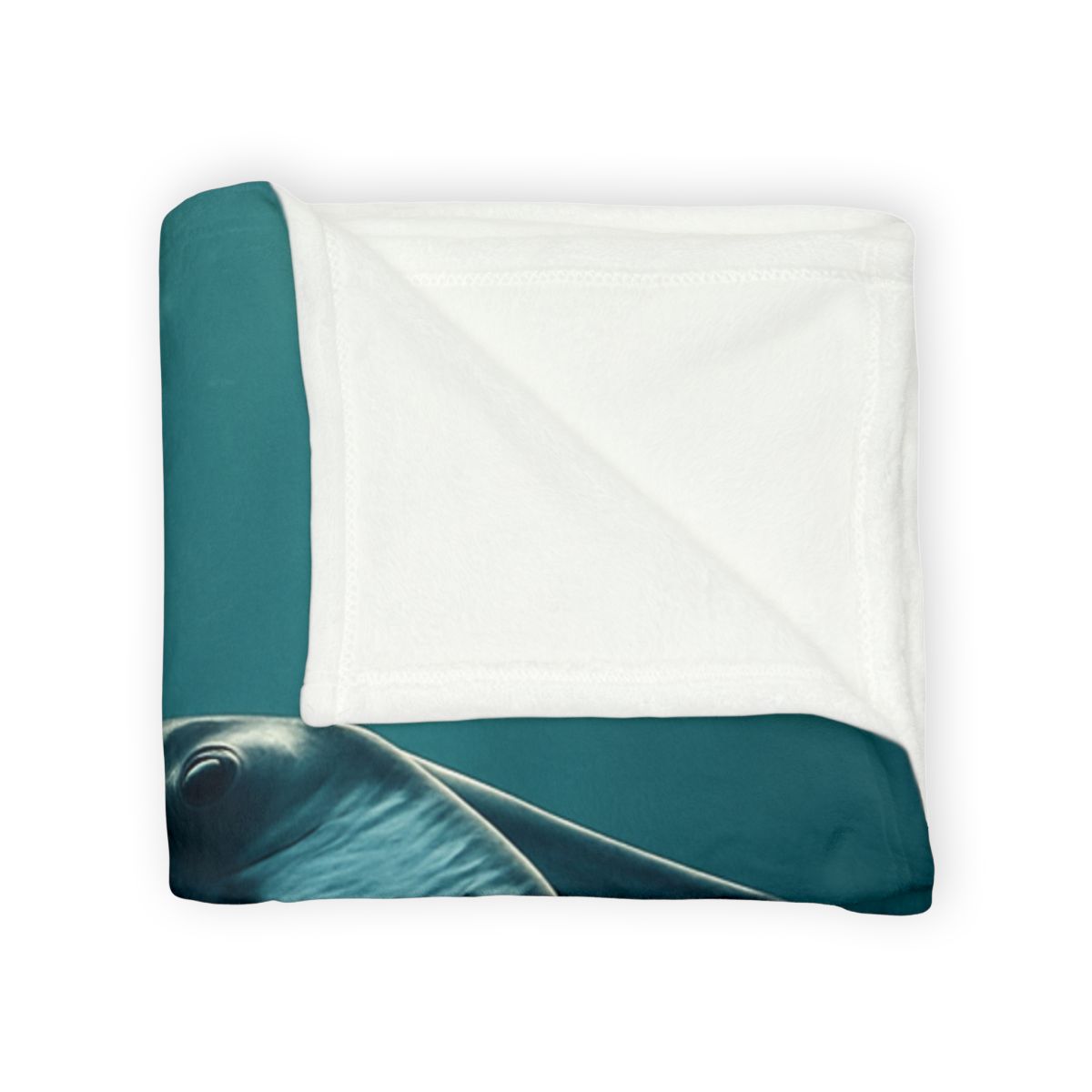 Glasswing Glide Manta Ray designer printed blankets