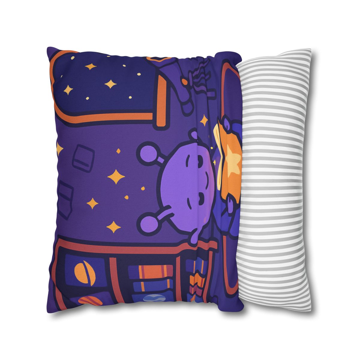 Library Of Floating Star Books personalized pillow covers