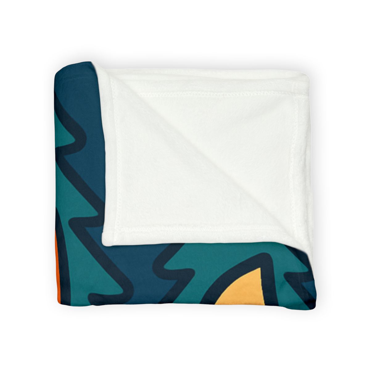 Starlight Forest Fox personalized cozy blankets