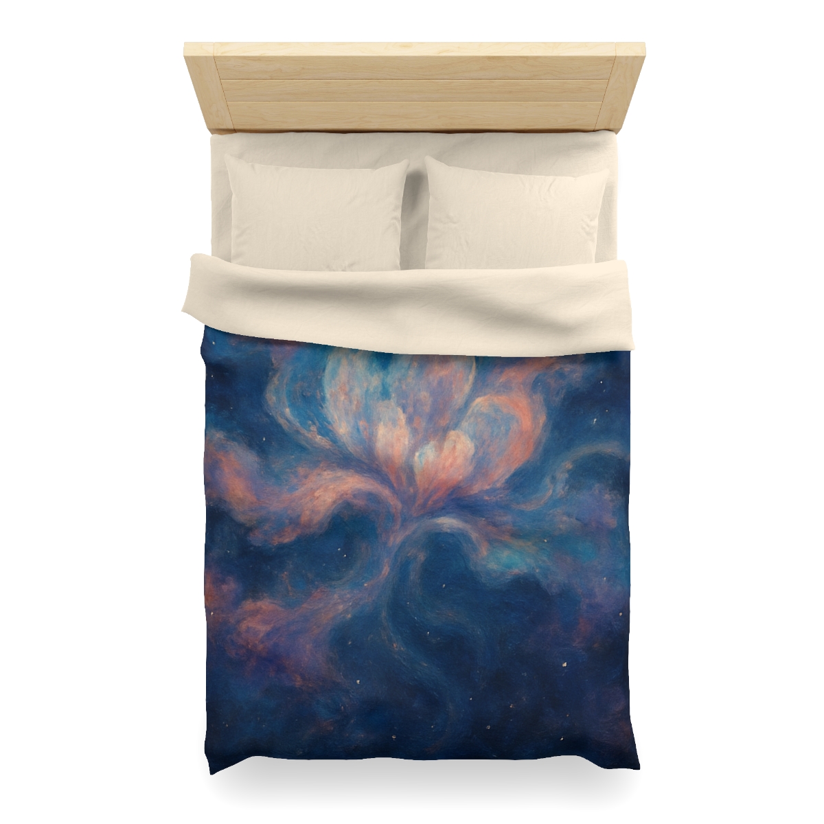 Velvet Plasma Bloom Tapestry custom duvets