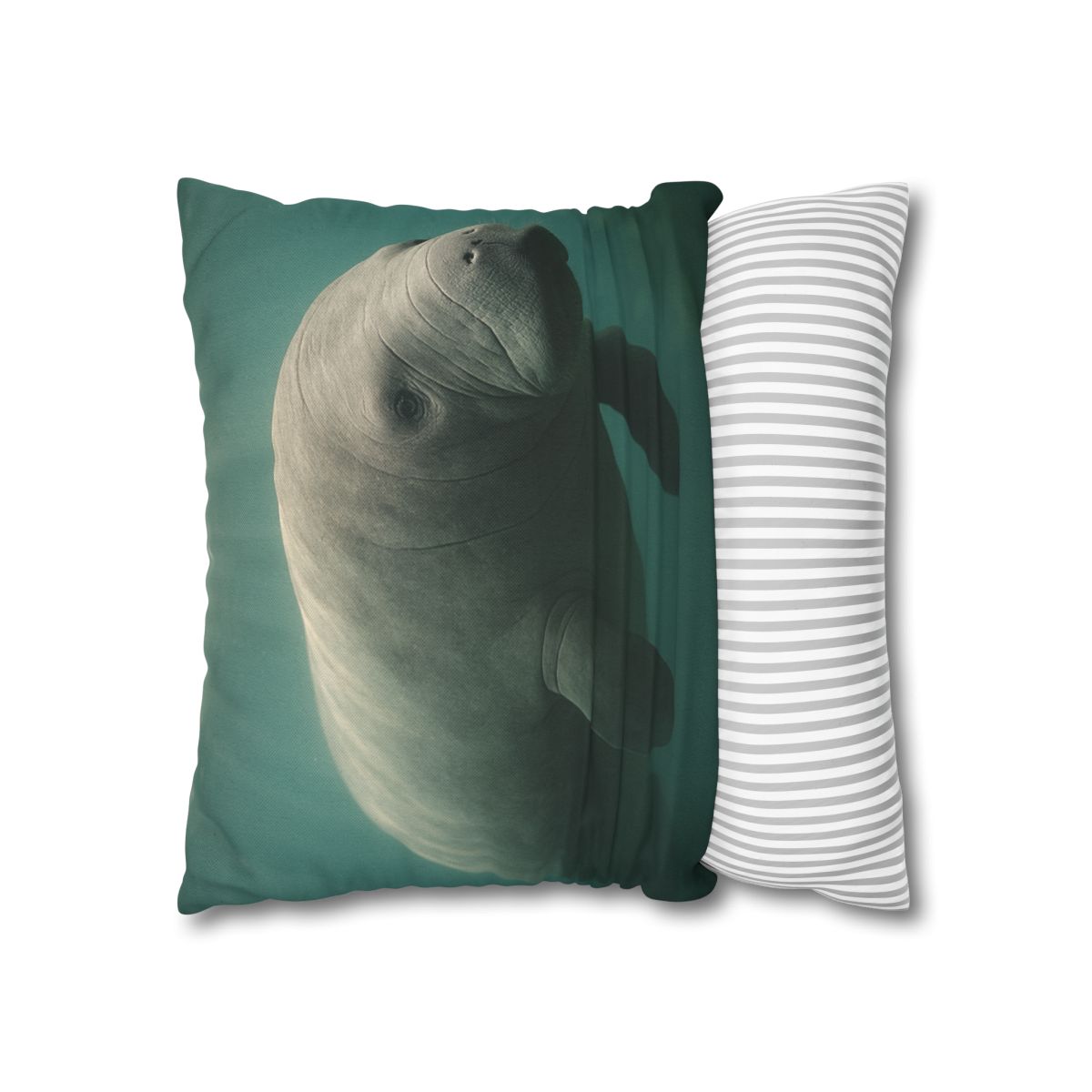Dawn Drift Manatee personalized pillow covers
