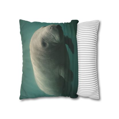 Dawn Drift Manatee personalized pillow covers