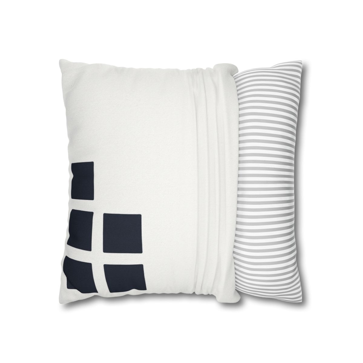 Corner Grid With Missing Star trendy patterned pillow cases
