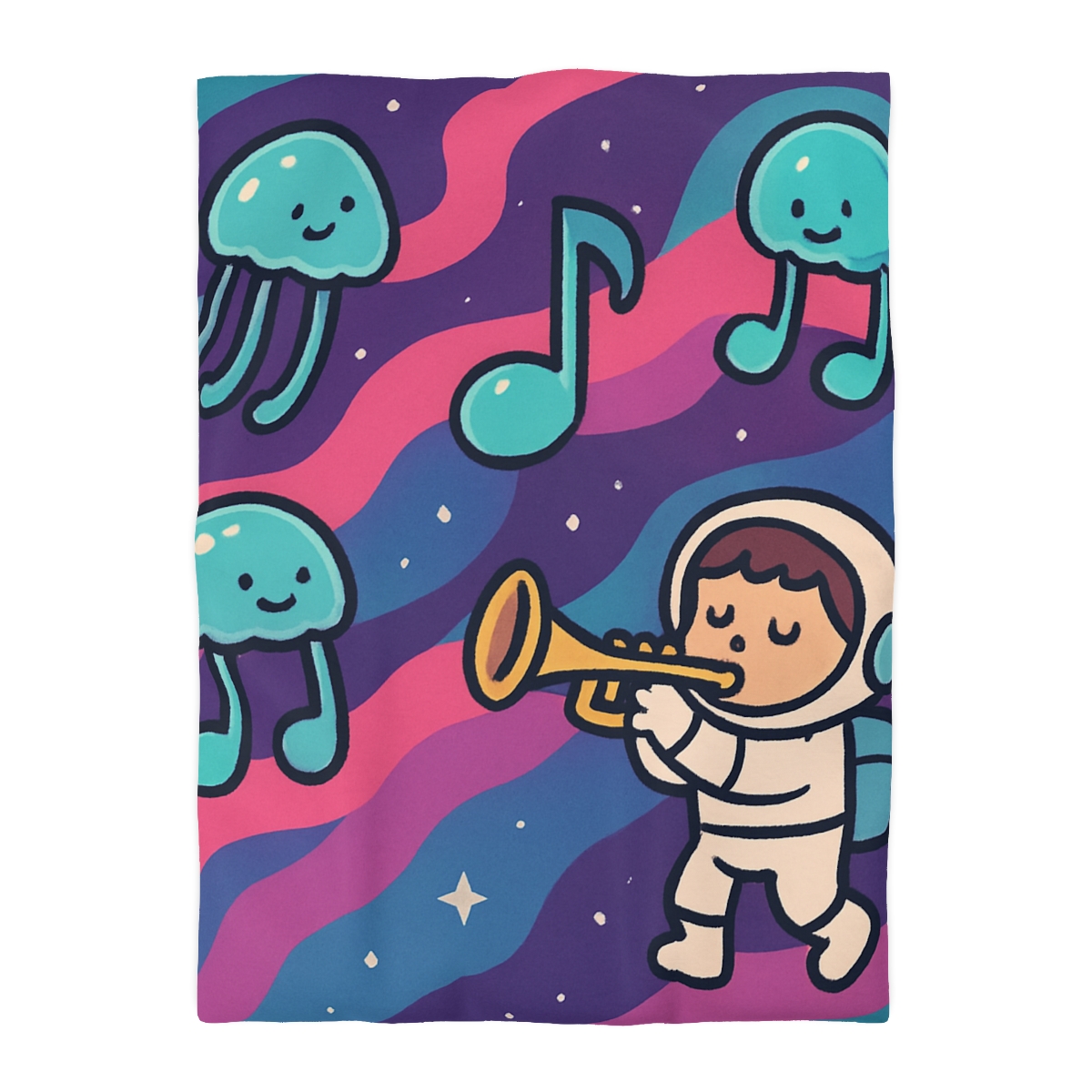 Nebula Jellyfish Orchestra duvets for gifts