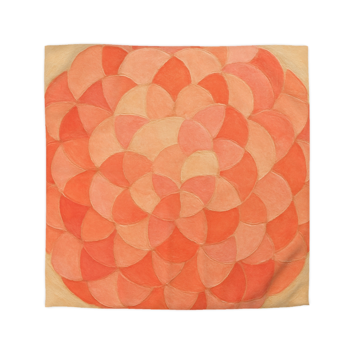 Petal Mosaic Halo personalized bedding duvets