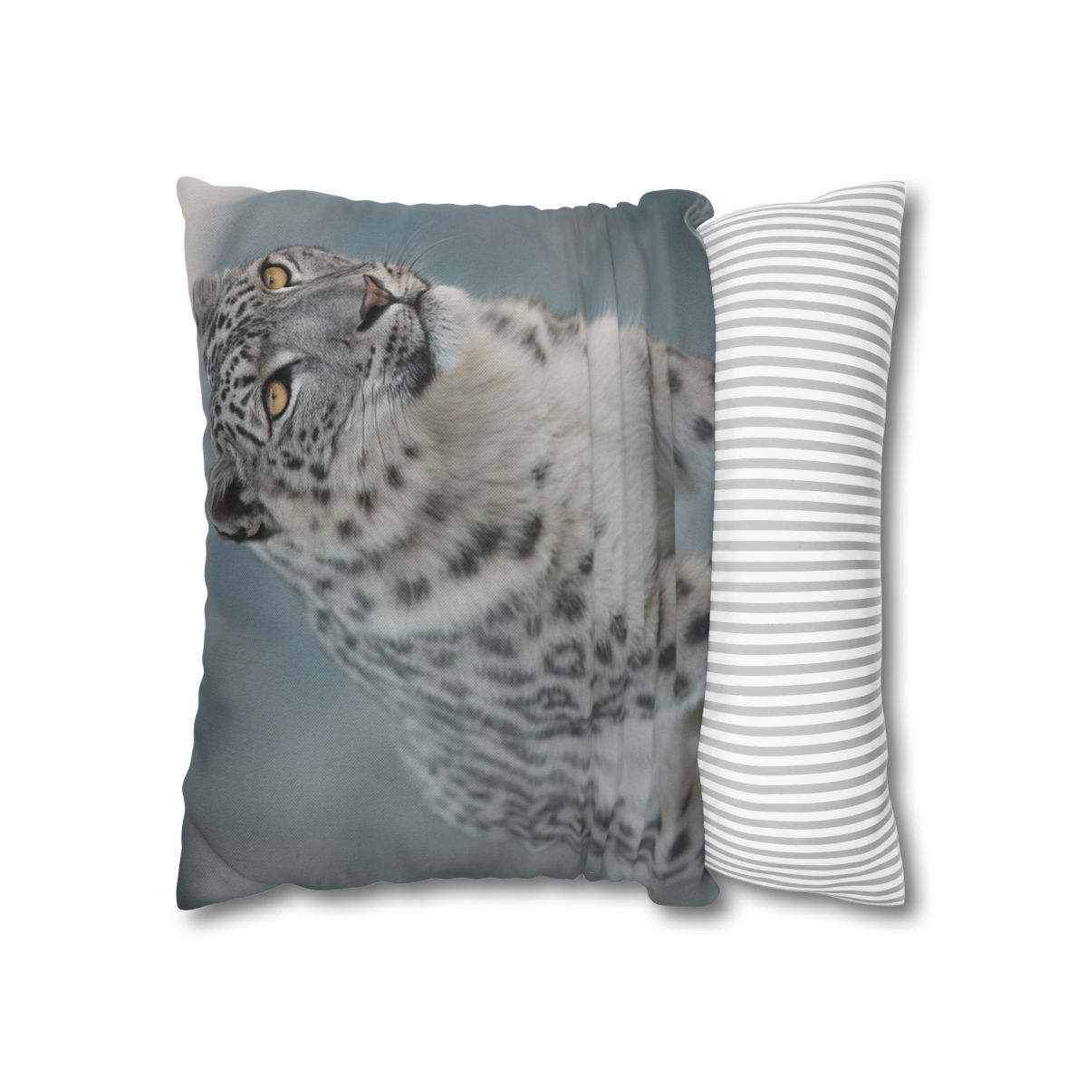 Ridge Phantom Snow Leopard custom pillow cases