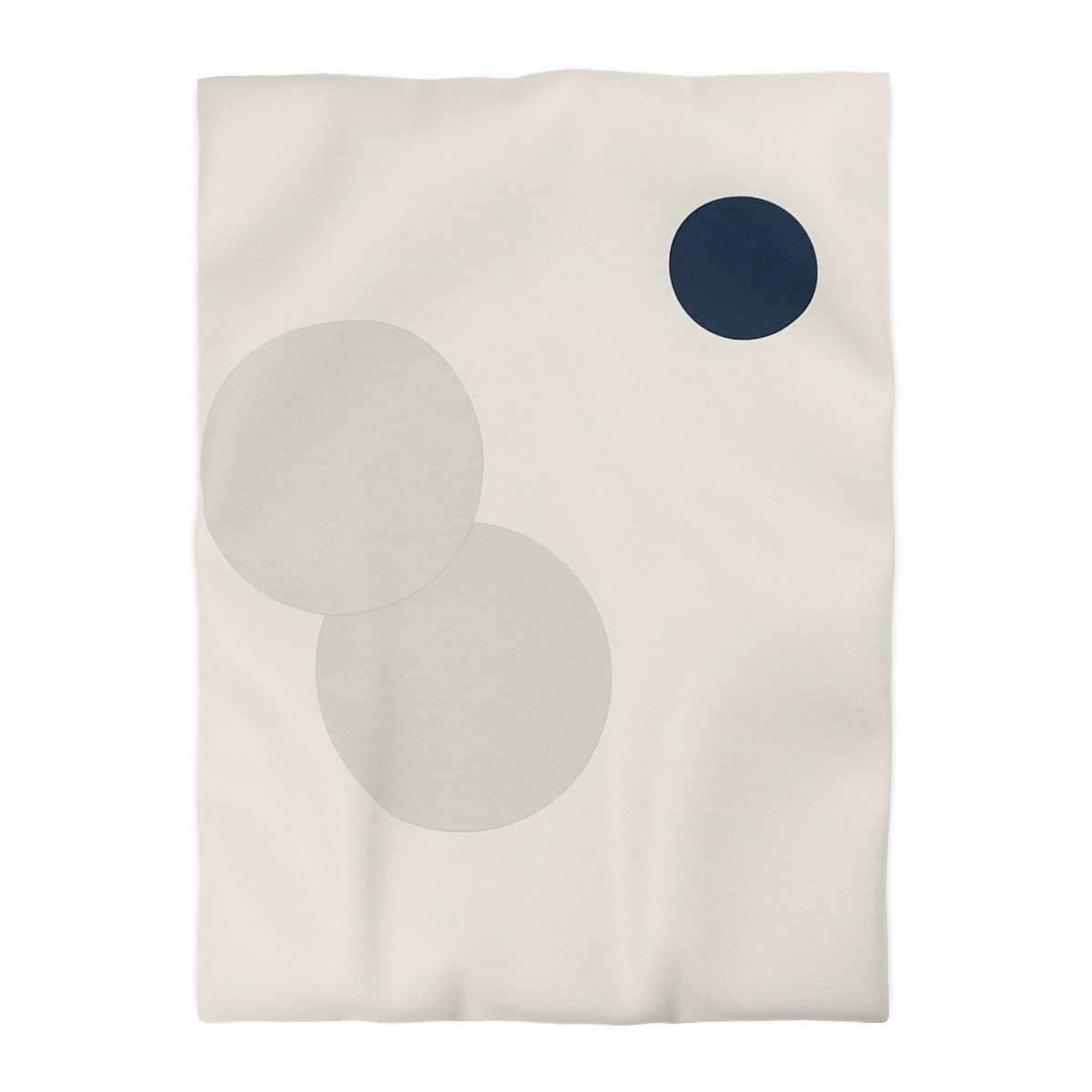 Quiet Orbit Of Three Circles designer printed duvets