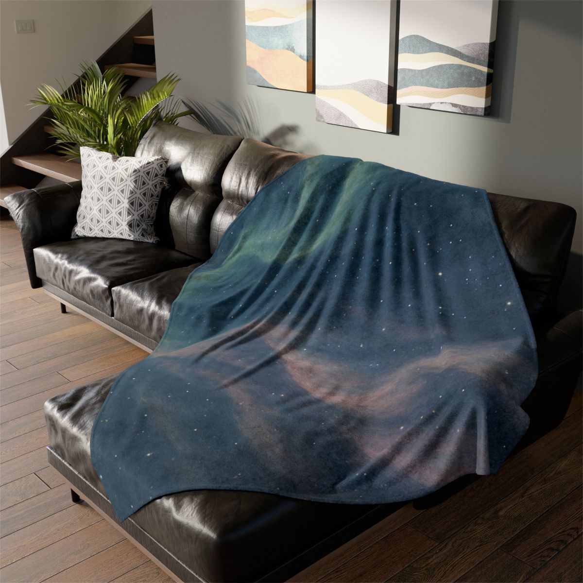 Aurora Drift Star Mirage decorative home blankets