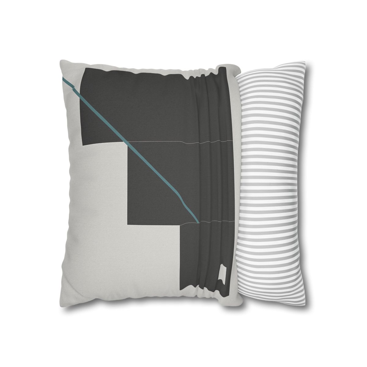 Stepped Rectangles With Quiet Diagonal stylish decorative pillowcases