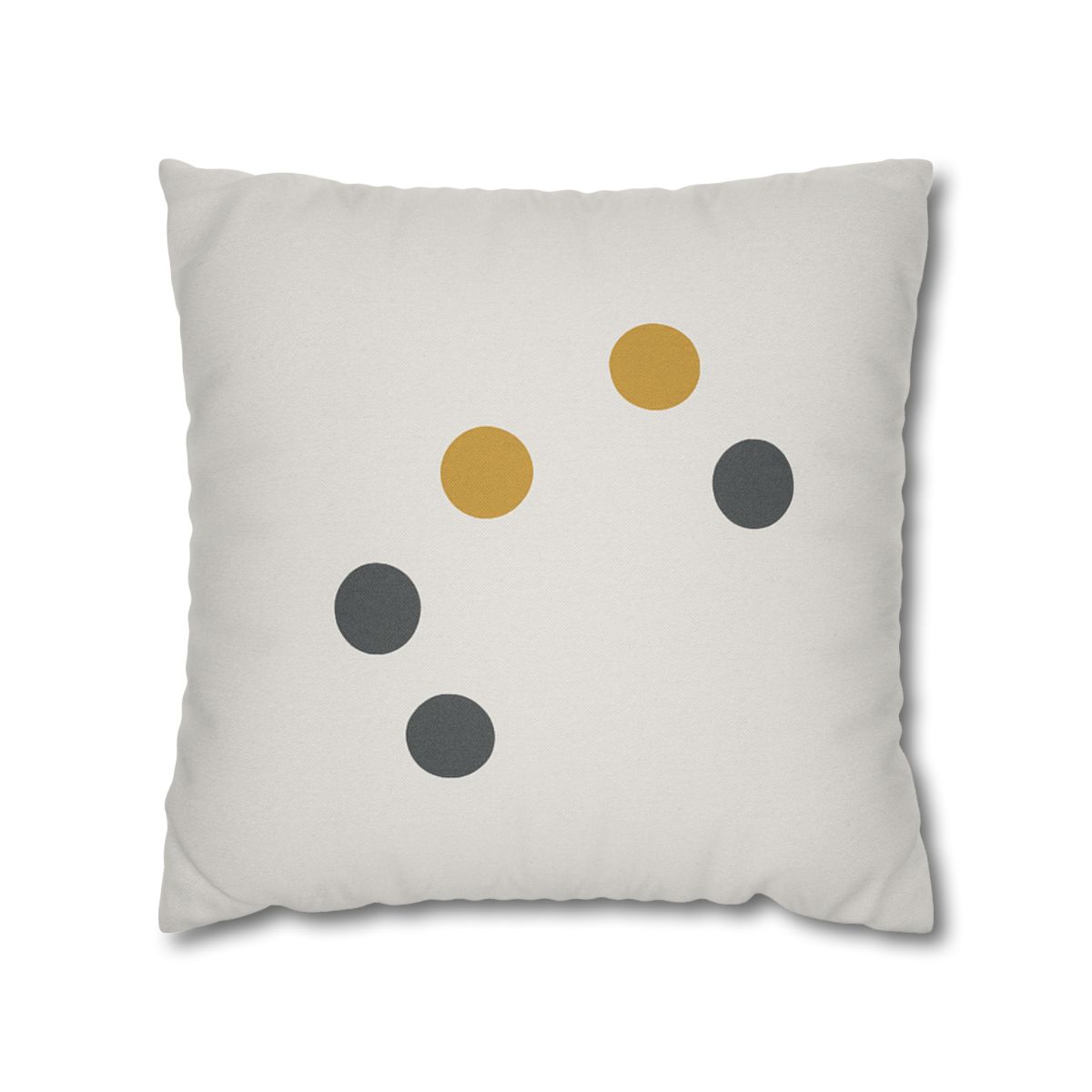Asymmetric Dot Cluster designer print pillow cases