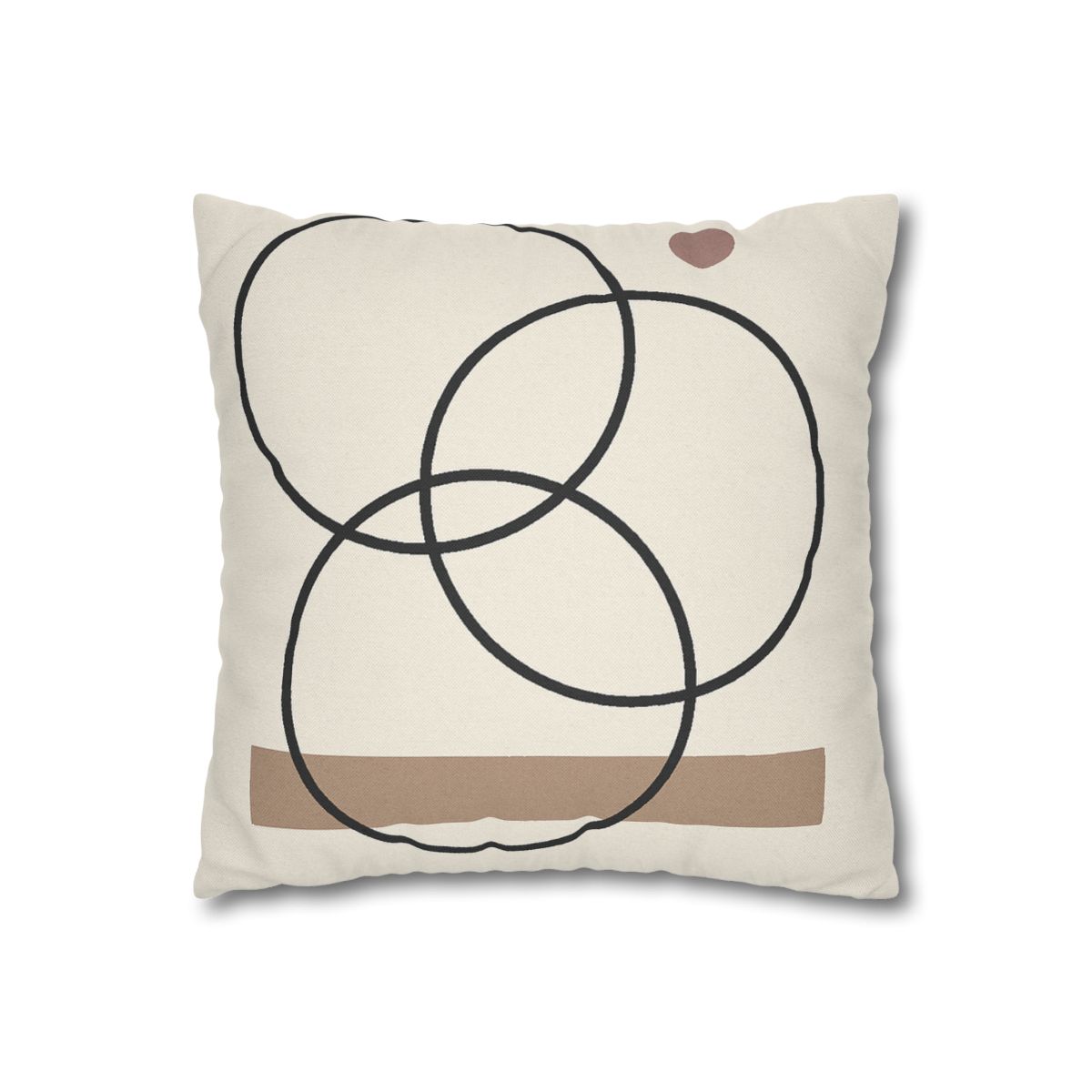 Staggered Rings And Slim Bar comfortable bedding pillow covers
