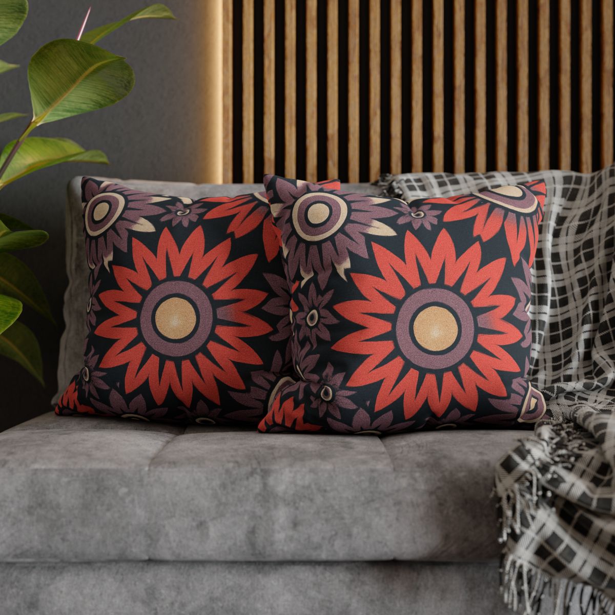 Bloom Burst Tessellation stylish decorative pillowcases