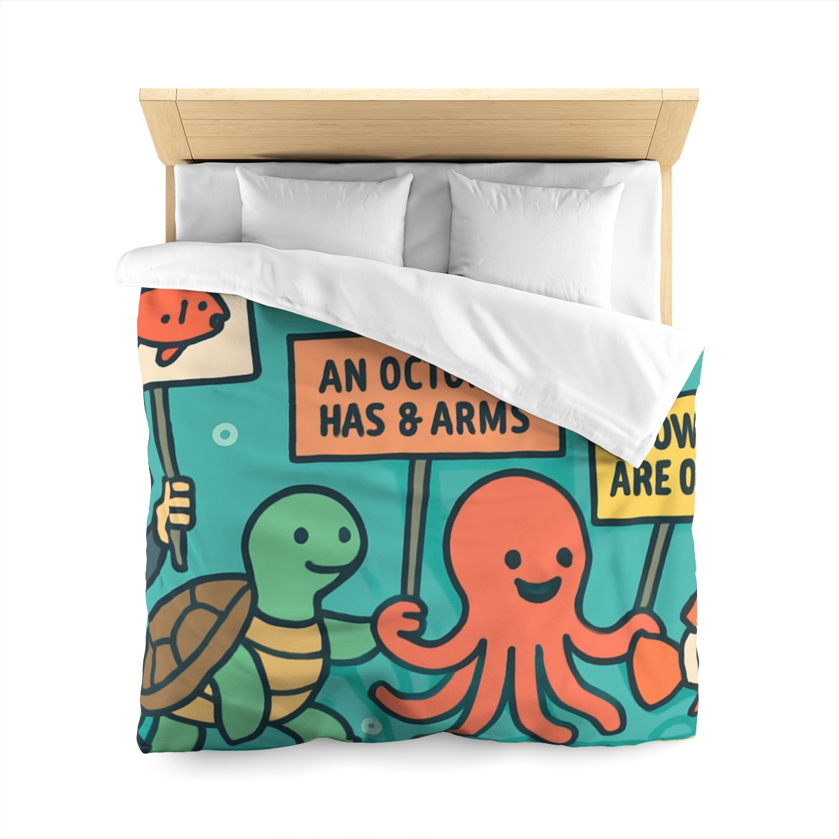 Coral Kingdom Science Parade warm winter duvets