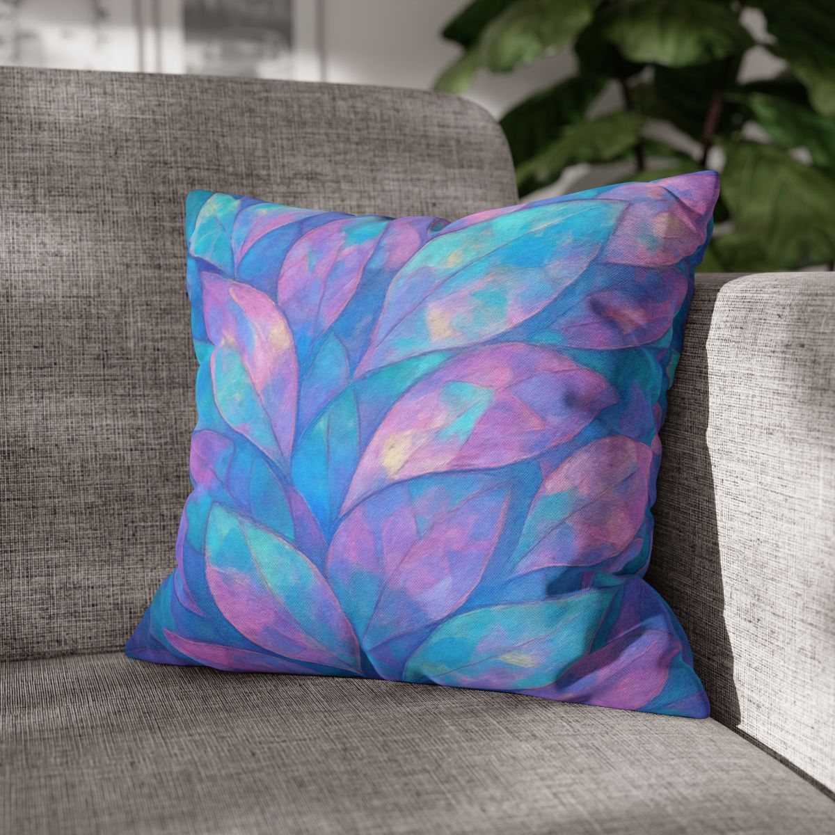 Petal Mosaic Aurora comfortable bedding pillow covers