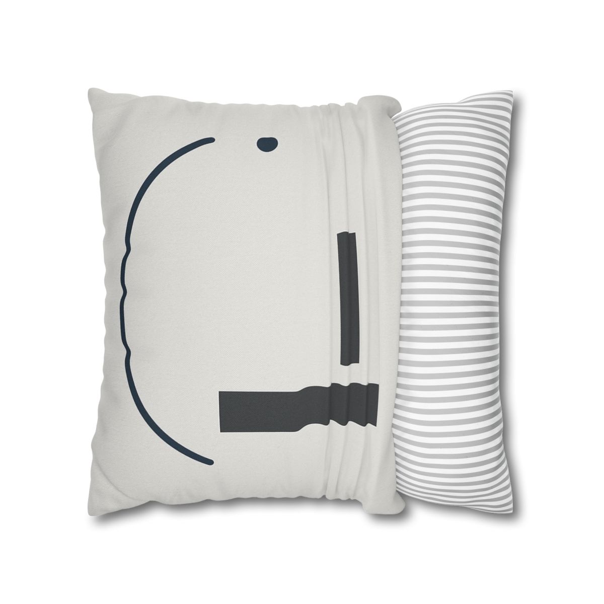 Arc Over Simple Column soft cotton pillow cases