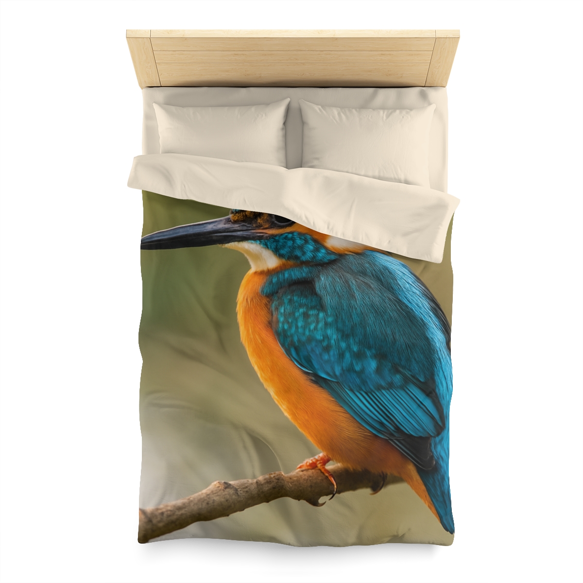Sapphire Bolt Kingfisher trendy bedroom duvets