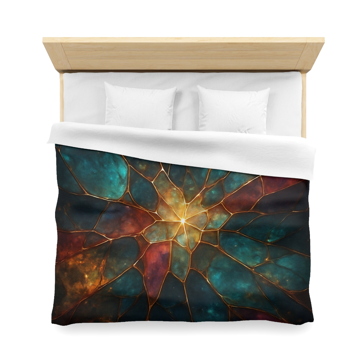 Prismatic Nebula Glasswork soft comforter duvets