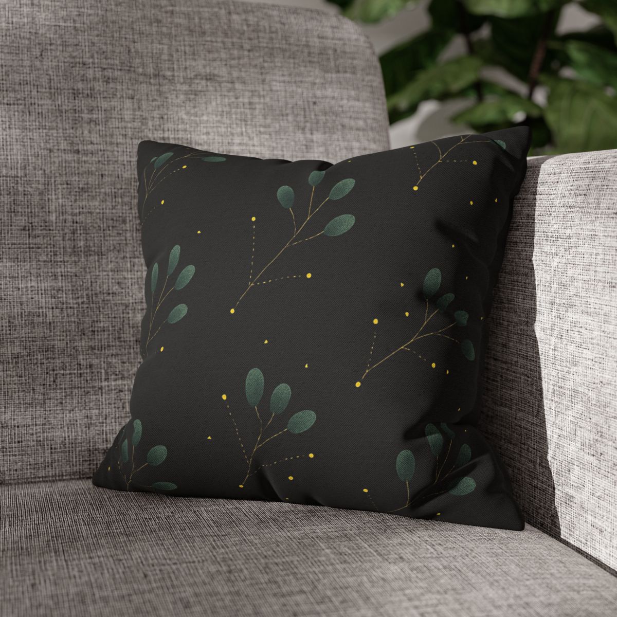 Seed Pod Constellation Cluster soft cotton pillow cases