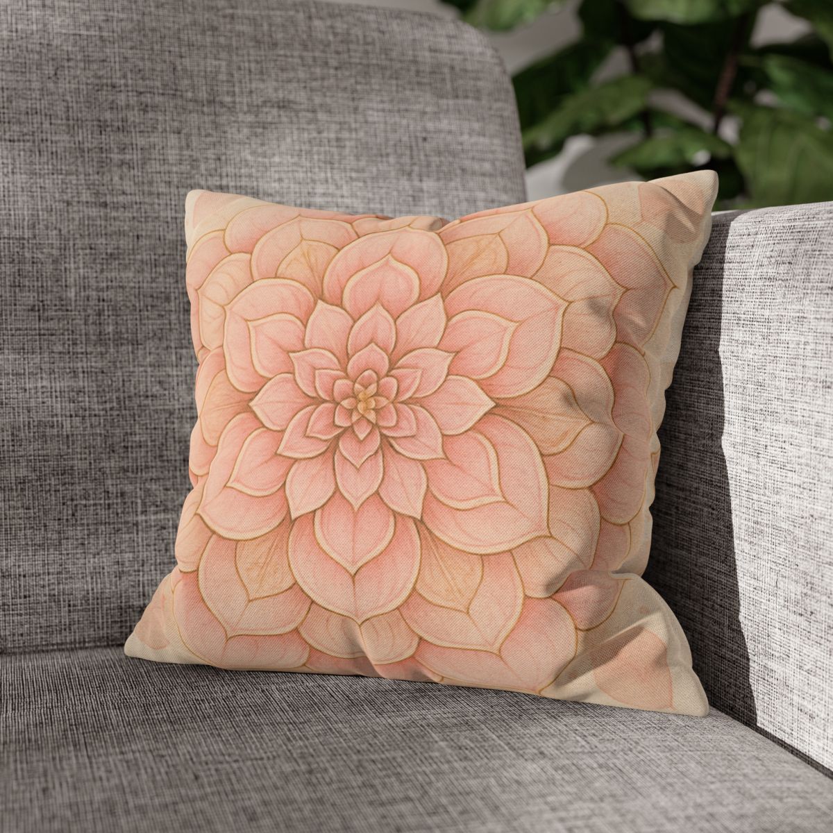 Petal Concentric Chorus designer print pillow cases