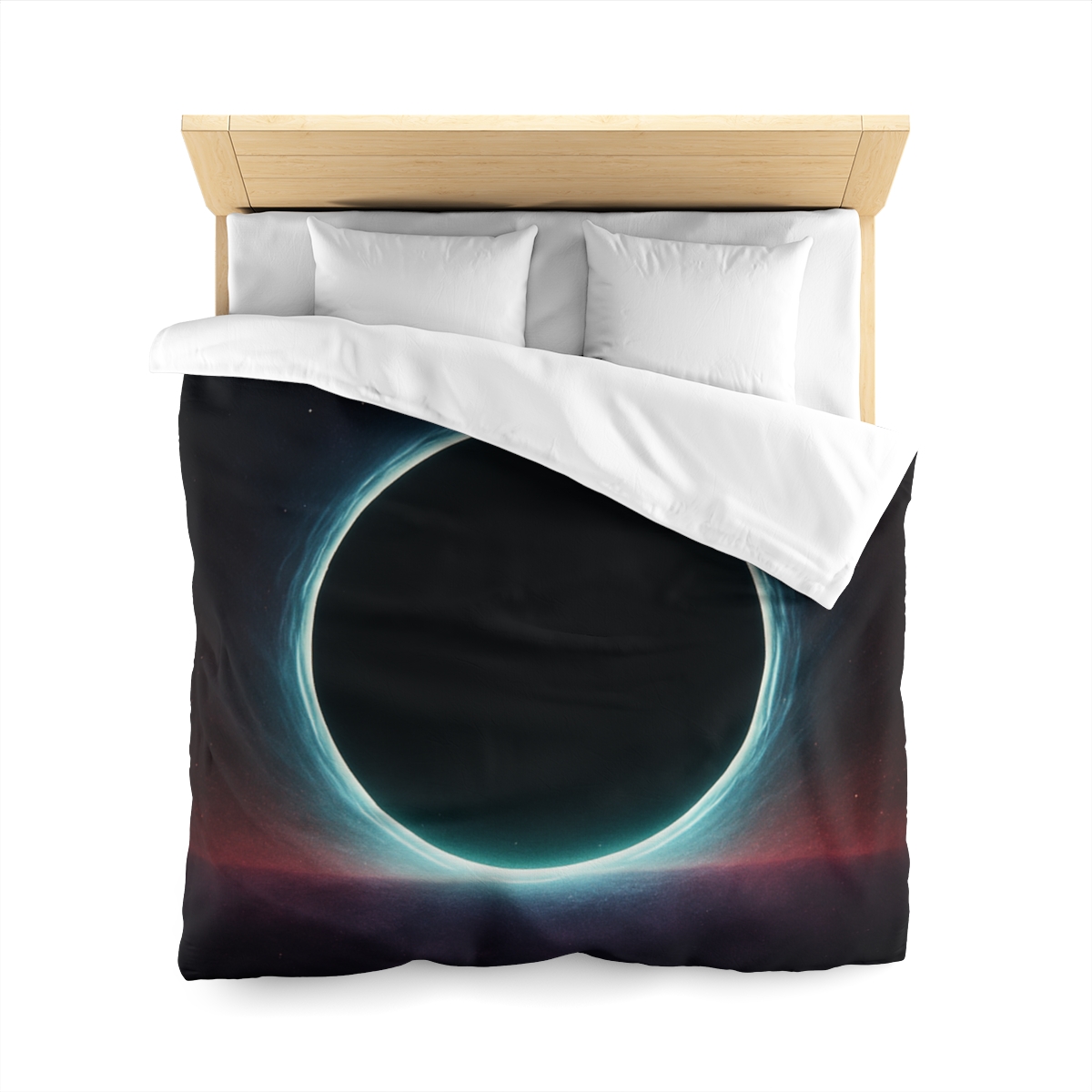 Black Horizon Silhouette soft comforter duvets