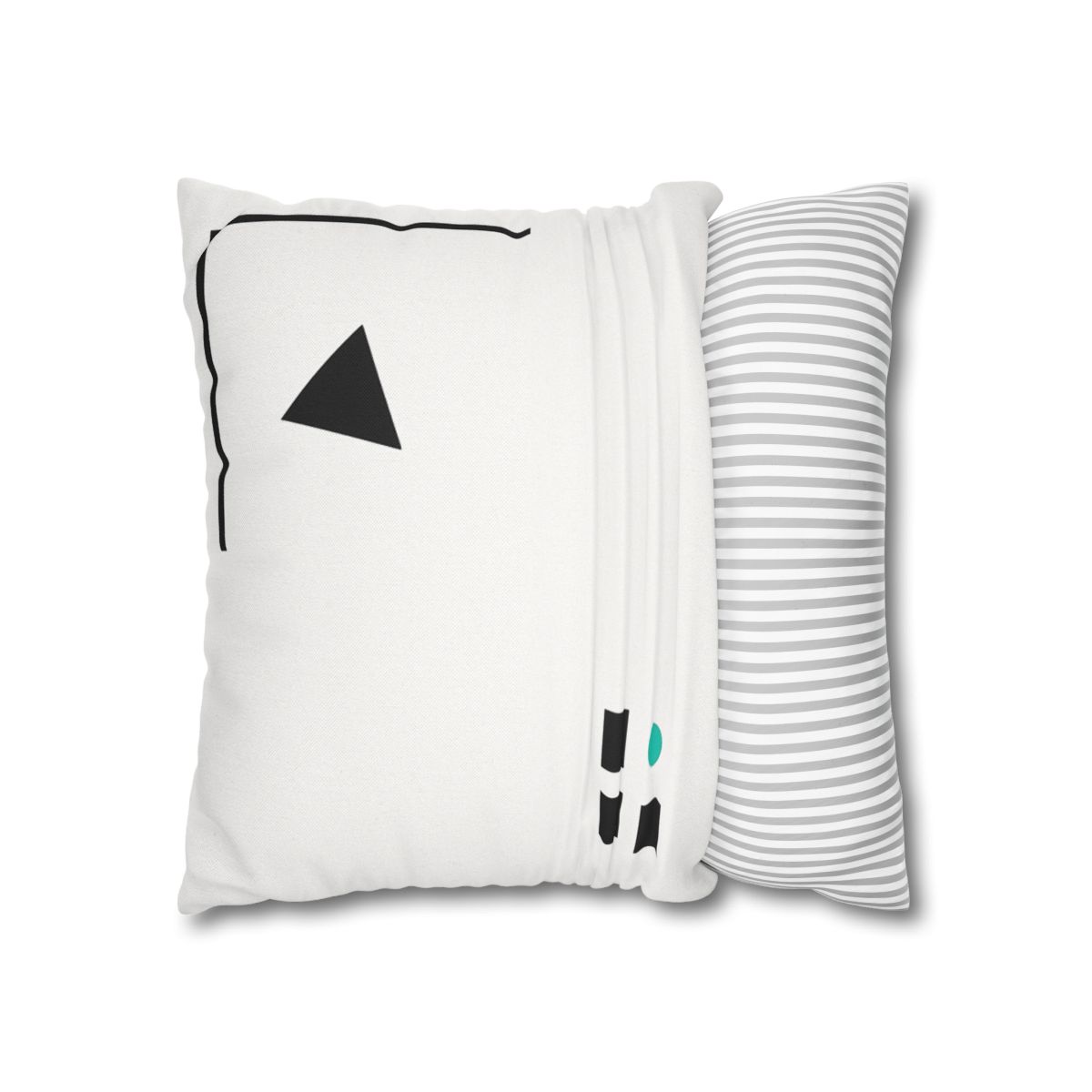 Corner Triad And Missing Cell Grid custom pillow cases