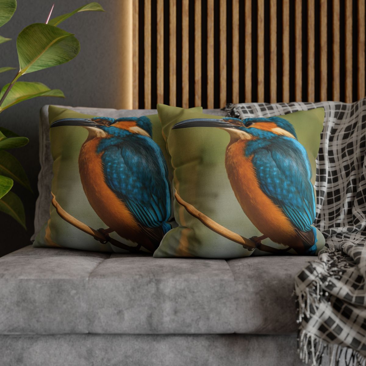 Prism Flash Common Kingfisher custom pillow cases