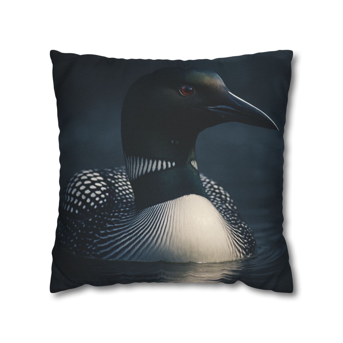 Moonlit Chorus Common Loon unique gift pillow cases