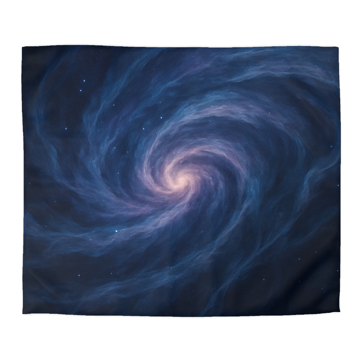 Nebula Spiral Tapestry custom duvets