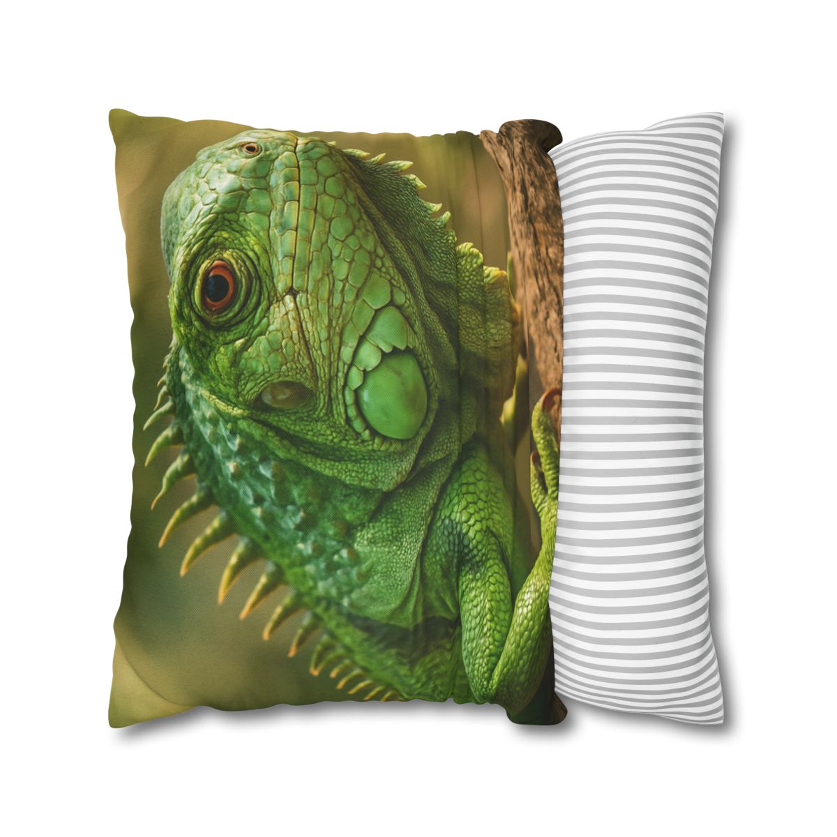 Green Iguana Sun Poise stylish decorative pillowcases