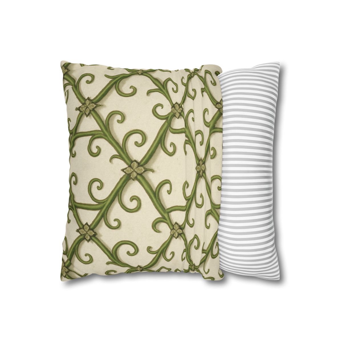 Vine Lattice Panorama personalized pillow covers