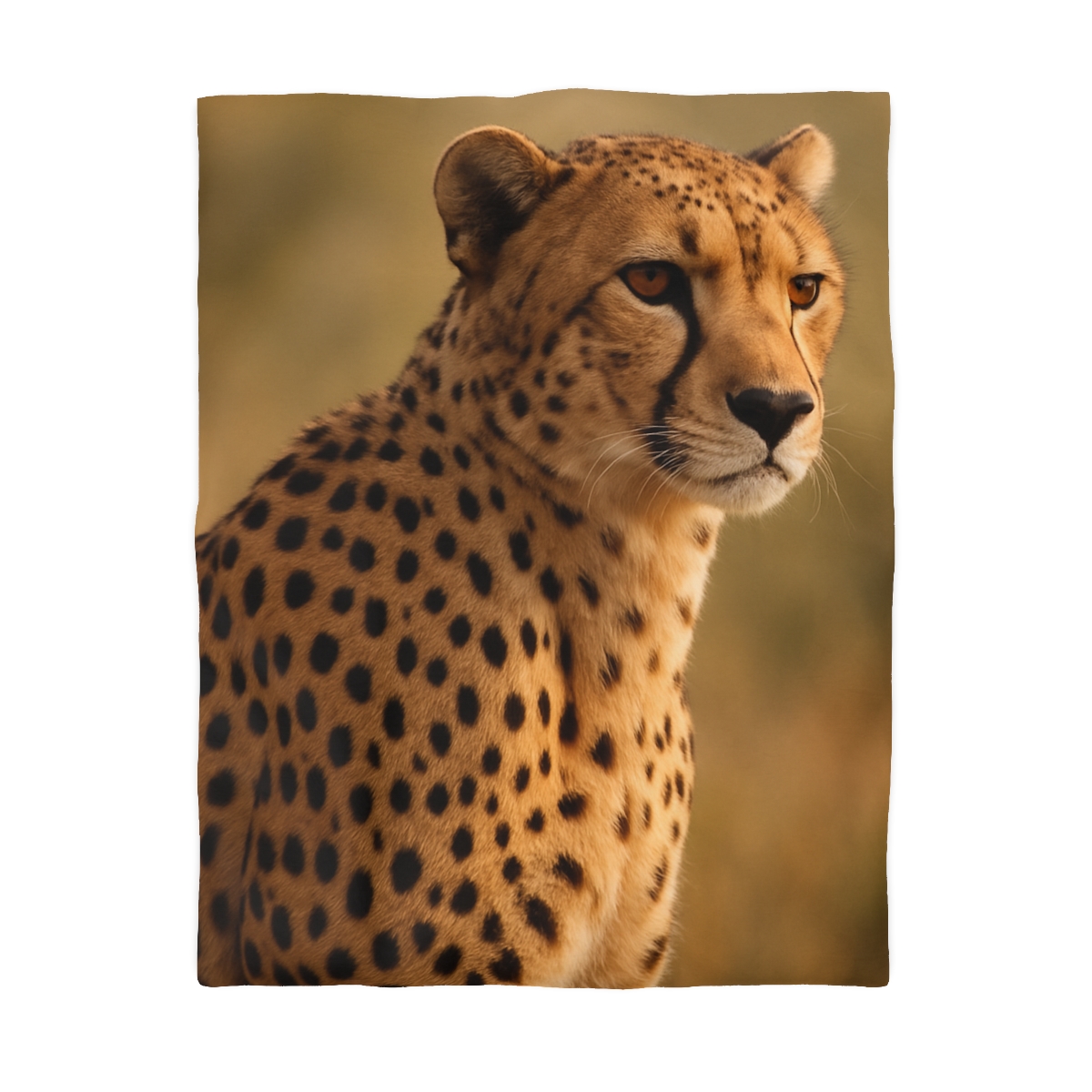 Amber Gaze Cheetah warm winter duvets