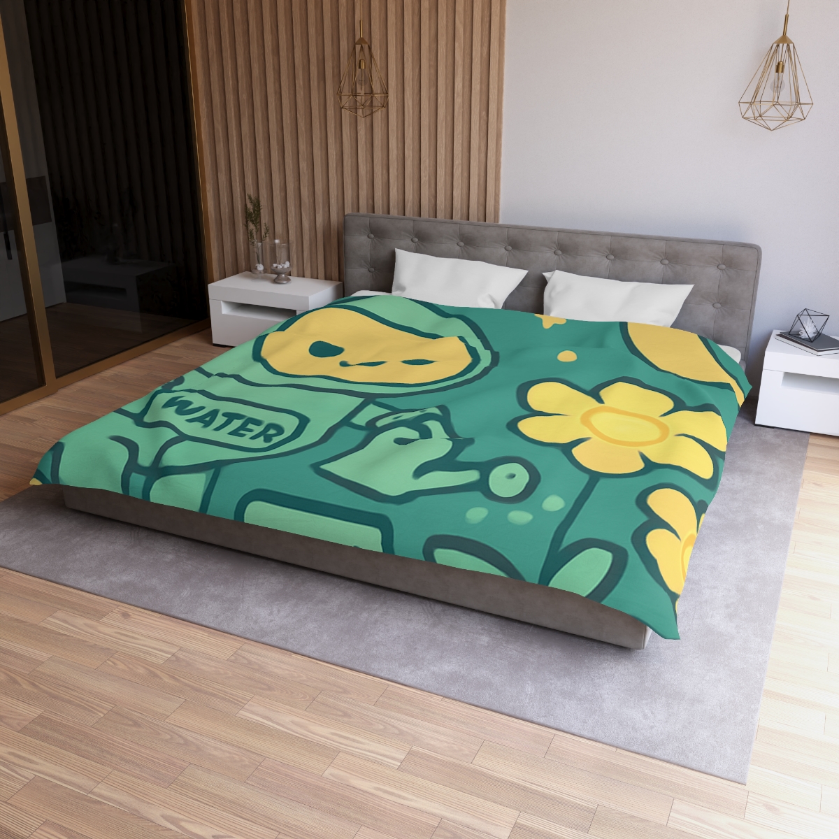 Robot Gardener And The Moonflower Patch warm winter duvets