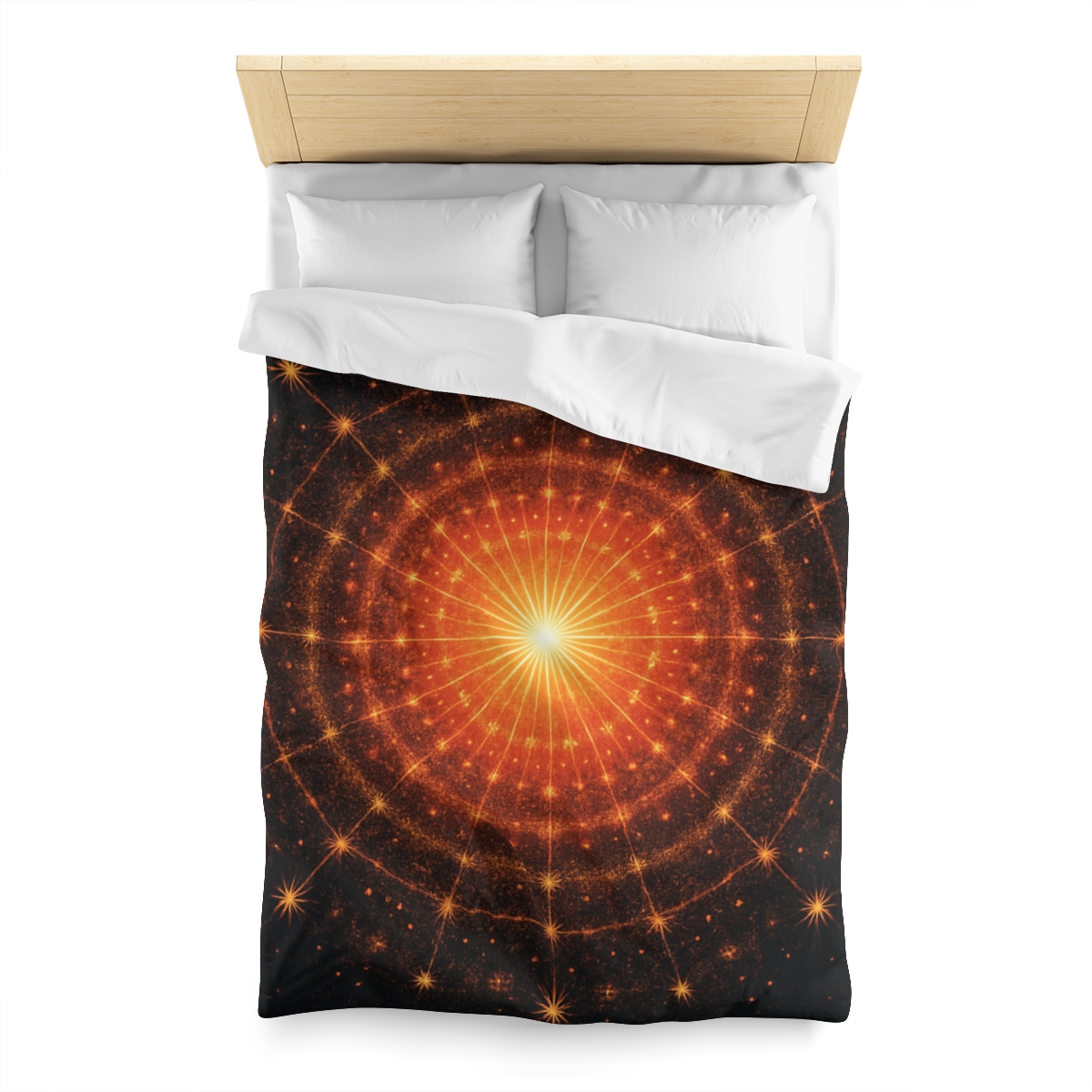 Photon Burst Mandala warm winter duvets