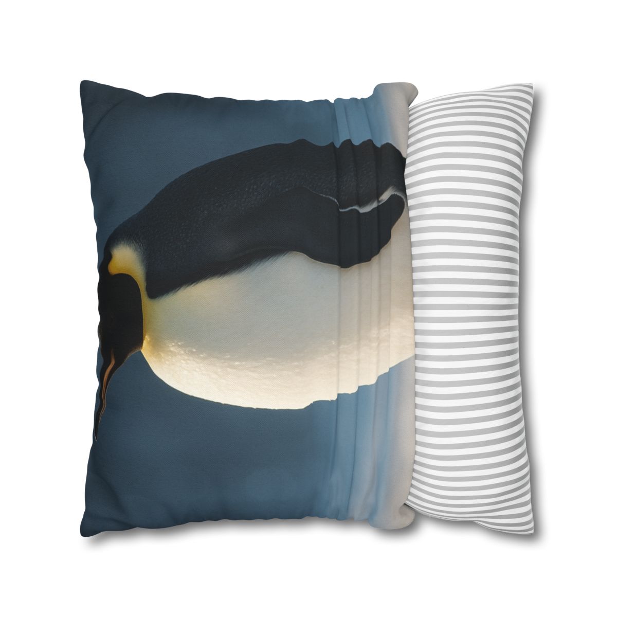 Aurora Drift Emperor Penguin trendy patterned pillow cases