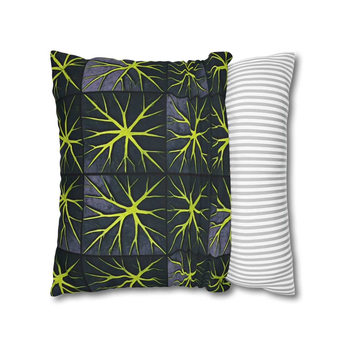 Venation Starburst Mosaic designer print pillow cases