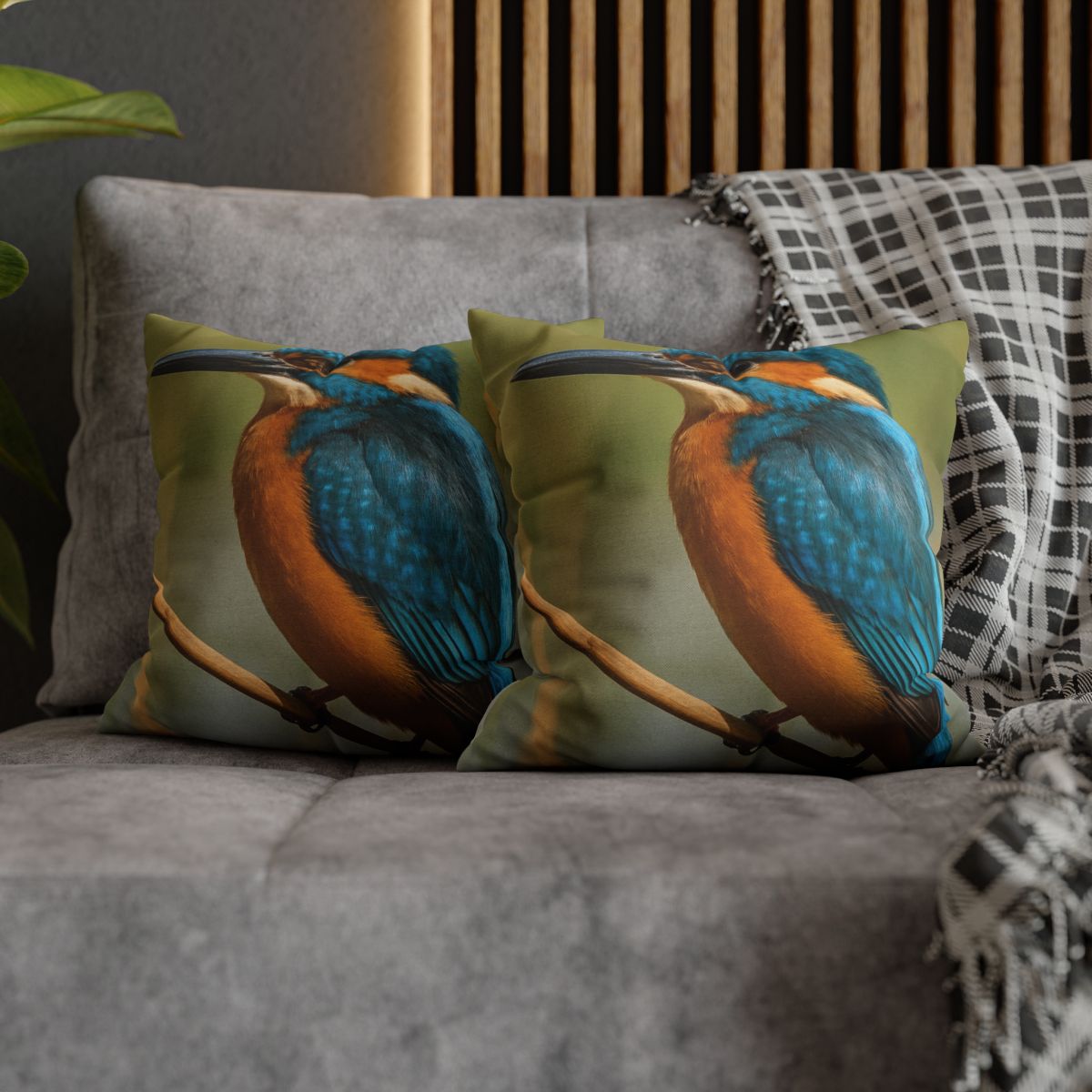 Prism Flash Common Kingfisher custom pillow cases