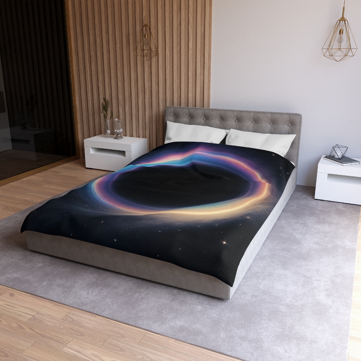 Prismatic Lensing Halo Drift trendy bedroom duvets