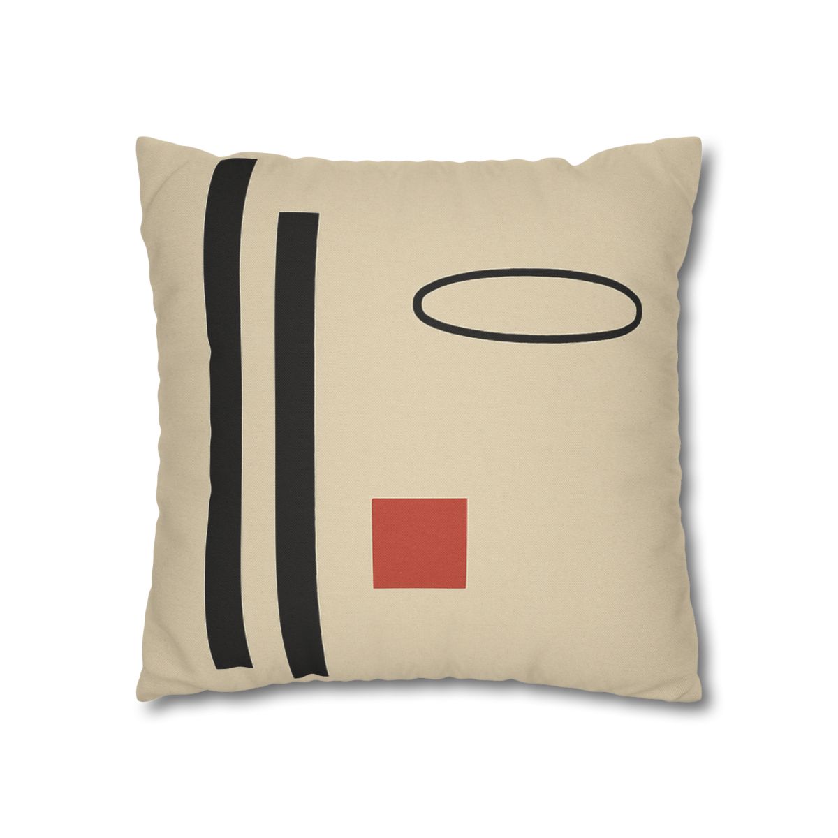 Aligned Posts With Floating Oval personalized pillow covers