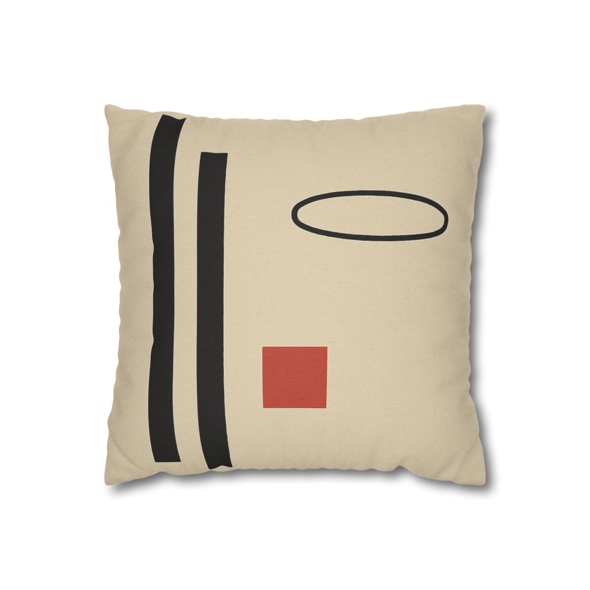 Aligned Posts With Floating Oval personalized pillow covers