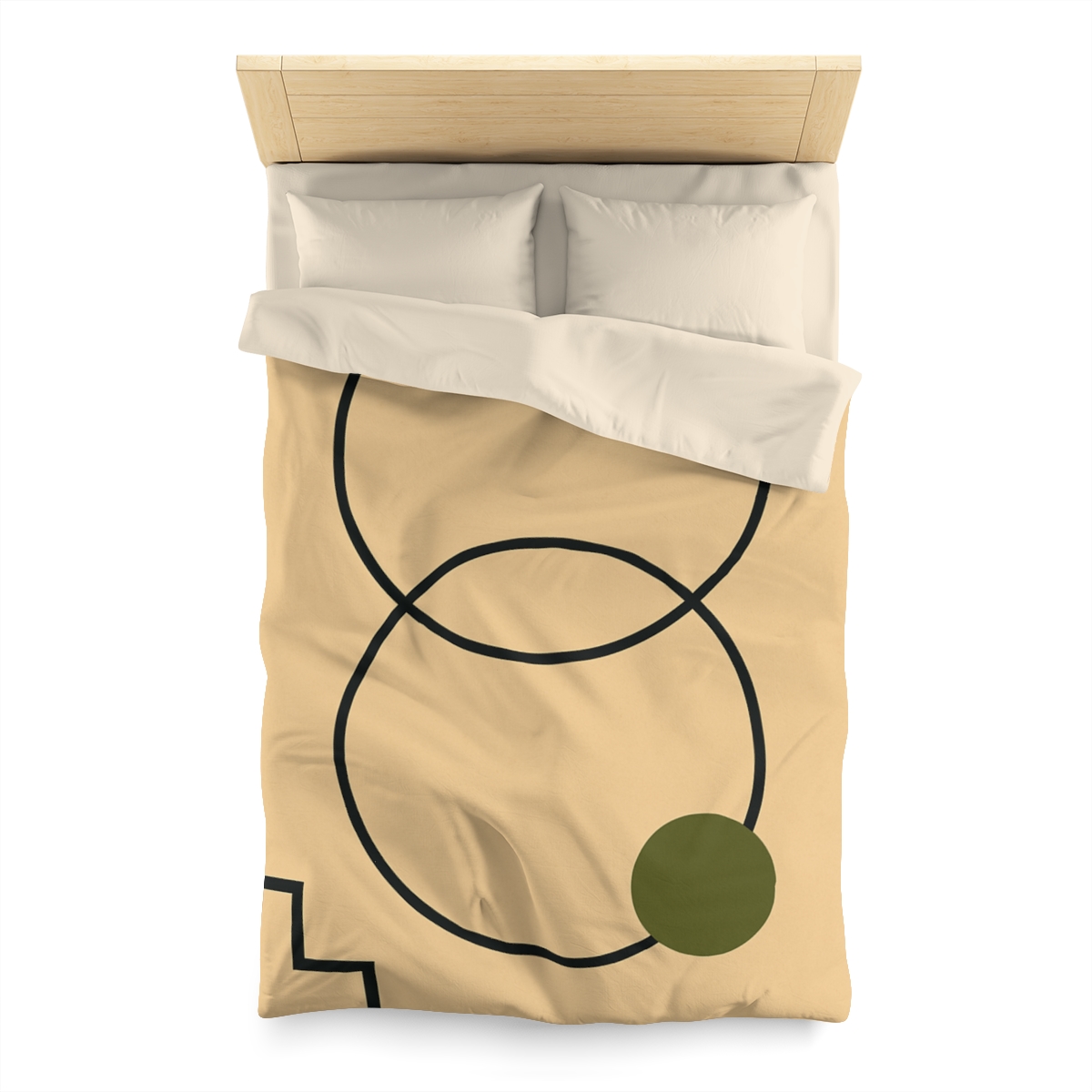 Aligned Rings With Corner Steps soft comforter duvets