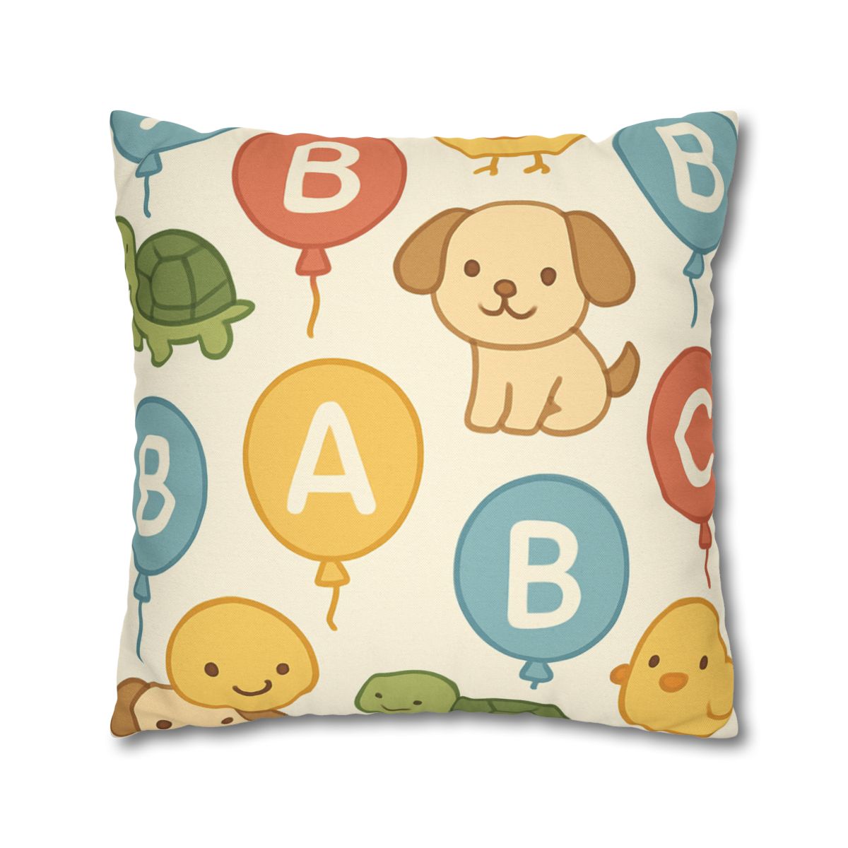 Alphabet Balloon Buddies Pillow Cases Pack Of 2