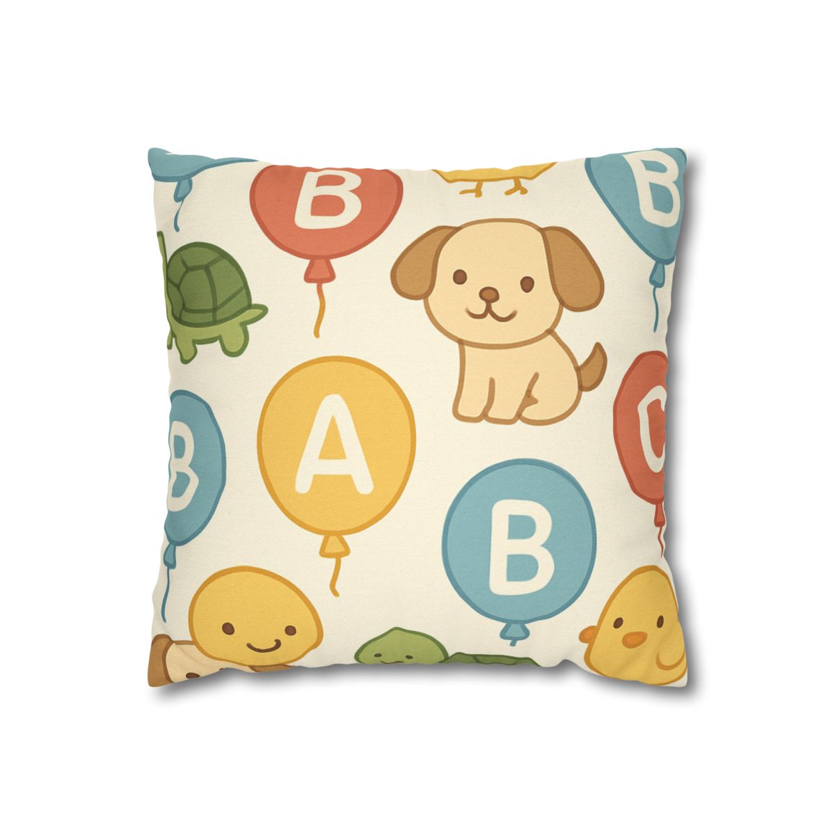 Alphabet Balloon Buddies Pillow Cases Pack Of 2