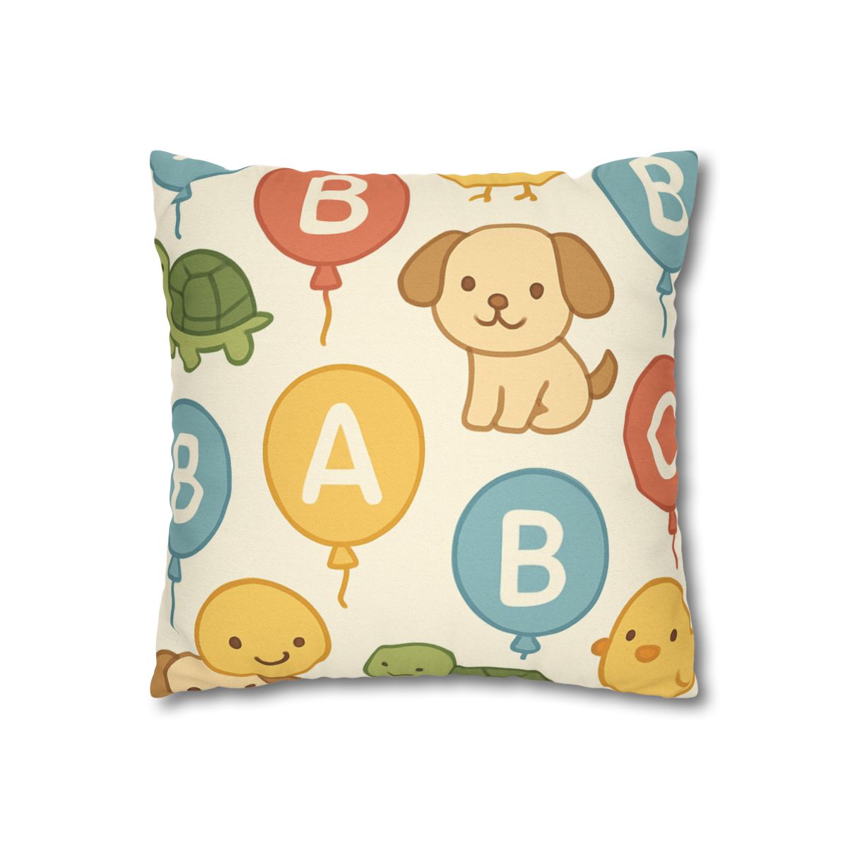 Alphabet Balloon Buddies Pillow Cases Pack Of 2