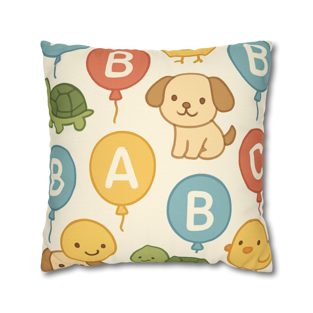 Alphabet Balloon Buddies Pillow Cases Pack Of 2
