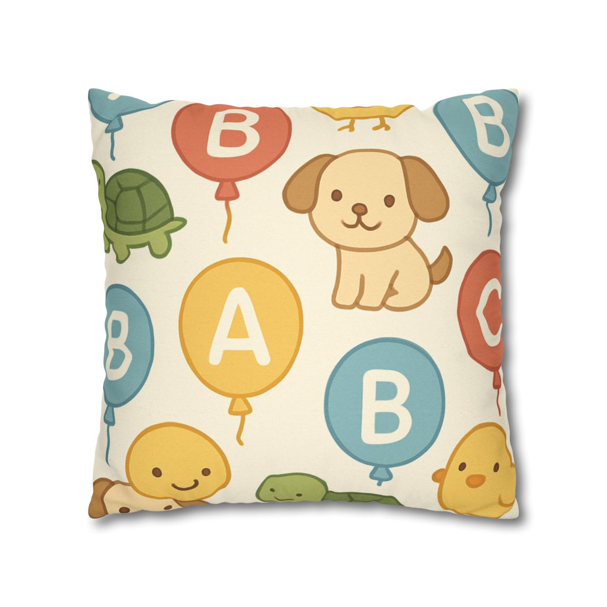 Alphabet Balloon Buddies Pillow Cases Pack Of 2